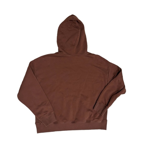 Brown Blank Hoodie NWOT - Picture 2 of 3